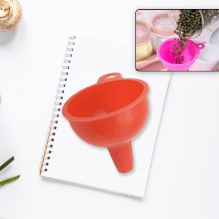 Food-Grade Silicone Funnel: Safe Easy Transfer for Liquids Grains (1 Pc)