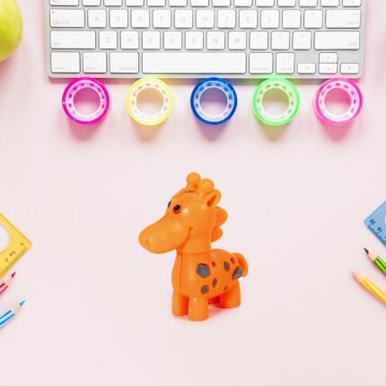 Extandable Giraffe toy, Looking Giraffe with Extandable Neck