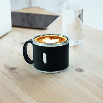 Stainless Steel Desk Mug Set 6 Pcs Durable, Rust-Resistant Mugs for Office Home Use