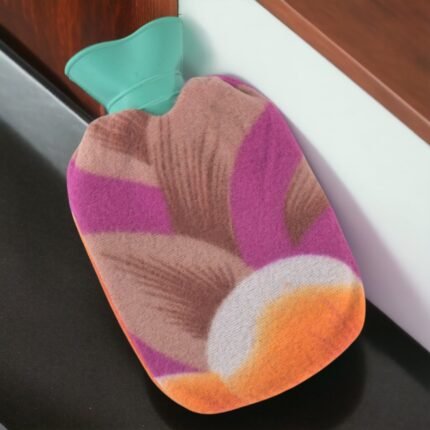 Hot Water Bottle Bag With Cover (1 Pc Mix Design Color 250 ML Approx)