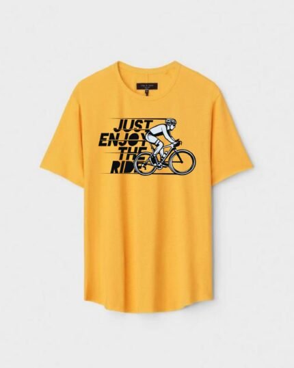 Unisex Designer Premium Quality Printed T-Shirt For Boys And Girls :: Cloth type : Cotton - Colour :: Yellow