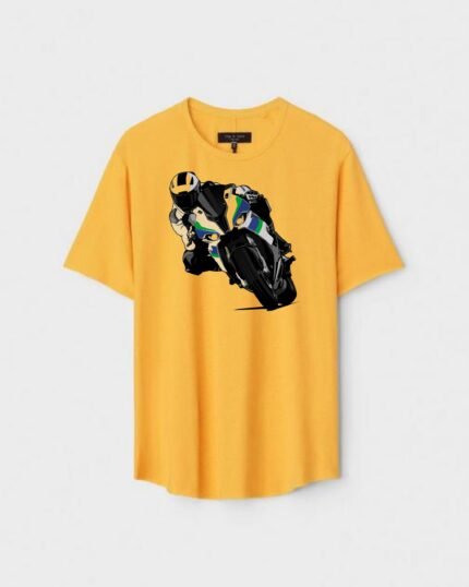 Unisex Designer Premium Quality Printed T-Shirt For Boys And Girls :: Cloth type : Cotton - Colour :: Yellow