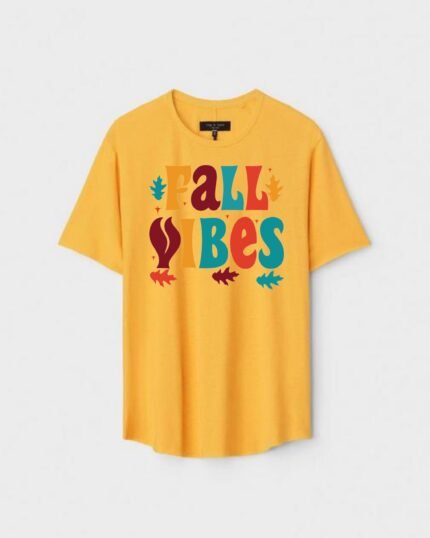 Unisex Designer Premium Quality Printed T-Shirt For Boys And Girls :: Cloth type : Cotton - Colour :: Yellow