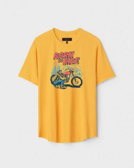 Unisex Designer Premium Quality Printed T-Shirt For Boys And Girls :: Cloth type : Cotton - Colour :: Yellow